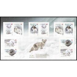canada stamp 3280a snow mammals 2021
