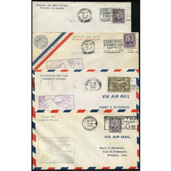 7 canada first flight covers