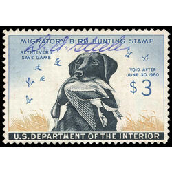 us stamp rw hunting permit rw26 labrador retriever carrying mallard drake 3 1959