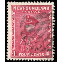 newfoundland stamp 189 prince of wales 4 1932 U F 004
