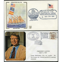5 united states first day covers