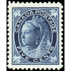 canada stamp 70 queen victoria 5 1897 M XFNH 015