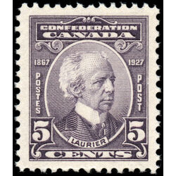 canada stamp 144 sir wilfrid laurier 5 1927