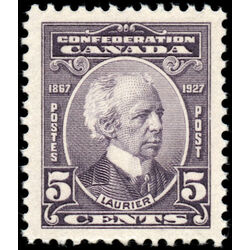 canada stamp 144 sir wilfrid laurier 5 1927