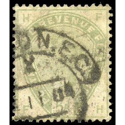 great britain stamp 104 queen victoria 5p 1884