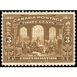 canada stamp 135 fathers of confederation 3 1917 M VFNH 016