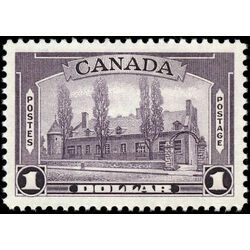 canada stamp 245 chateau de ramezay montreal 1 1938