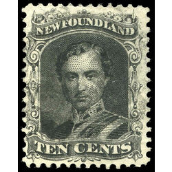 newfoundland stamp 27a prince albert 10 1866 U VF 008