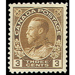 canada stamp 108b king george v 3 1918