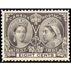 canada stamp 56 queen victoria diamond jubilee 8 1897 M VF 015
