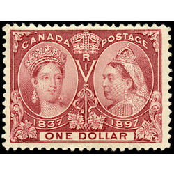 canada stamp 61 queen victoria diamond jubilee 1 1897
