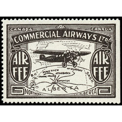 canada stamp cl air mail semi official cl48 commercial airways ltd 10 1930