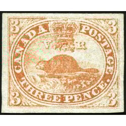 canada stamp 1 beaver 3d 1851