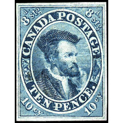 canada stamp 7 jacques cartier 10d 1855