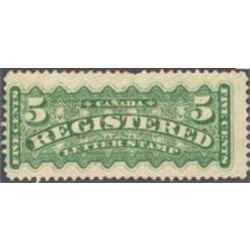 canada stamp f registration f2i registered stamp 5 1875