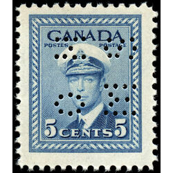 canada stamp o official o9 255 king george vi 5 1942