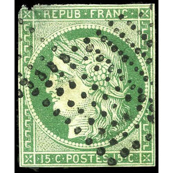 france stamp 2 ceres 15 1849
