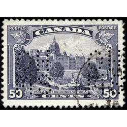 canada stamp o official oa226 king george v 50 1935