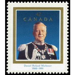 canada stamp 1447 daniel roland michener 42 1992