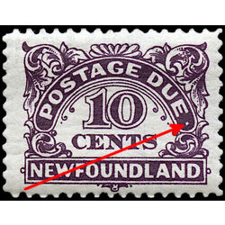 newfoundland stamp j7ii postage due stamps 10 1949