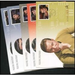 collection of 5 canada first day covers star trek 2917 21