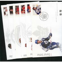 collection of 6 canada first day covers great canadians fowards scott 2942 47