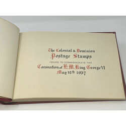 1937 king george vi coronation album collection