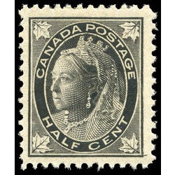 canada stamp 66i queen victoria 1897 M F 001