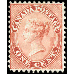 canada stamp 14 queen victoria 1 1859 M FOG 023