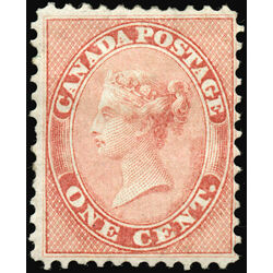 canada stamp 14 queen victoria 1 1859 M F VFOG 021