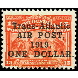 newfoundland stamp c2 seals 1919 M F VFNH 008