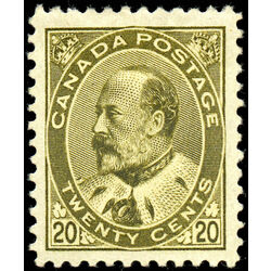 canada stamp 94 edward vii 20 1904