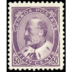 canada stamp 95 edward vii 50 1908 M VF 023