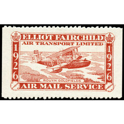 canada stamp cl air mail semi official cl10b elliot fairchild air transport ltd 25 1926 M NH 002