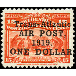 newfoundland stamp c2 seals 1919 M VF 009