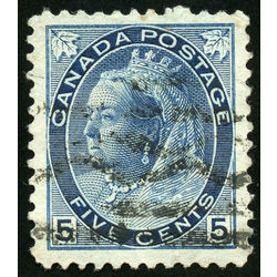 canada stamp 79xx queen victoria 5 1899