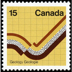 canada stamp 582 geology geological fault 15 1972