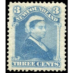 newfoundland stamp 49a queen victoria 3 1880