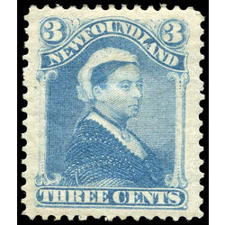 newfoundland stamp 49a queen victoria 3 1880 M VF 001