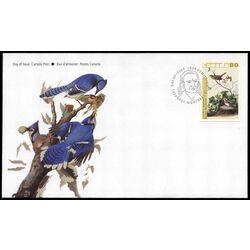 canada stamp 2040 lincoln s sparrow 80 2004 FDC