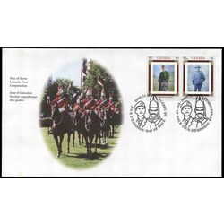 canada stamp 1877a canadian regiments 2000 FDC