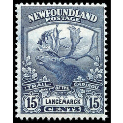 newfoundland stamp 124b langemarck 15 1919
