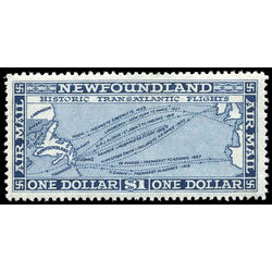 newfoundland stamp c11 historic transatlantic flights 1 00 1931 M VF 004