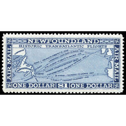 newfoundland stamp c11 historic transatlantic flights 1 00 1931 M XFNH 005