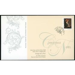 canada stamp 2688 painting by georges de la tour 63 2013 FDC