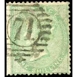 great britain stamp 28 queen victoria 1 sh 1856