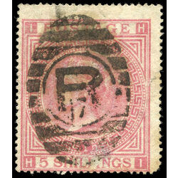 great britain stamp 57 queen victoria 5 sh 1867