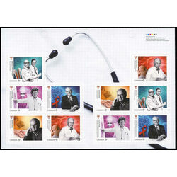 canada stamp bk booklets bk749 medical groundbreakers 2020