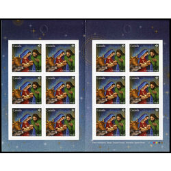 canada stamp bk booklets bk753 christmas nativity 2020
