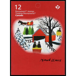 canada stamp bk booklets bk754 winter sleigh ride 2020